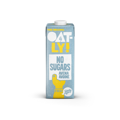 6er-Packung zuckerfreies Hafergetränk, Oatly, 1 l