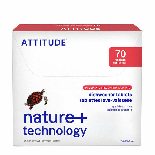 Nature + Technology Geschirrspültabs, 70 Stück