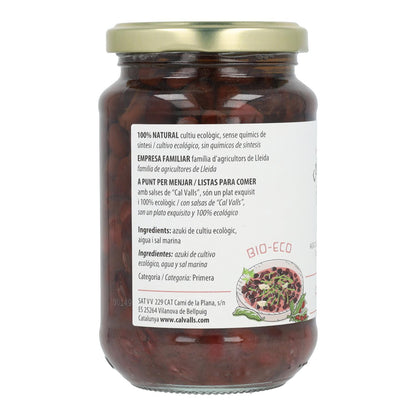 Gekochte Azukibohnen in ECO Cal Valls Konfitüre, 290 g