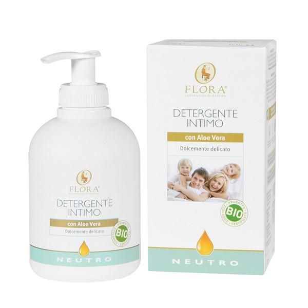 Neutral Intimate Gel with Aloe Vera Flora 250 ml