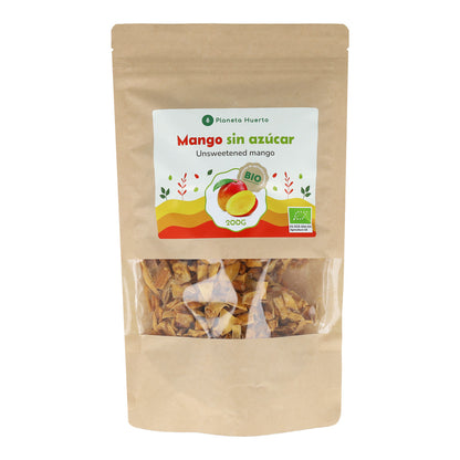 Unsweetened mango strips ECO Planeta Huerto 200 g