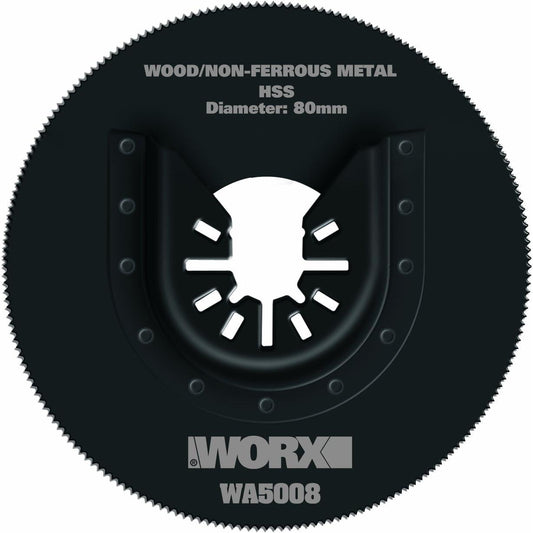 Lame pour scie circulaire HSS 80 mm - Worx