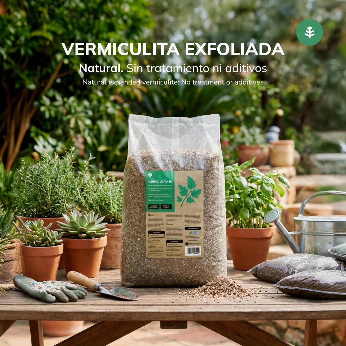 Vermiculite Planeta Huerto 8 Litres