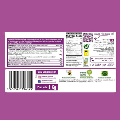 NaturGreen Organic Erythritol 1 kg