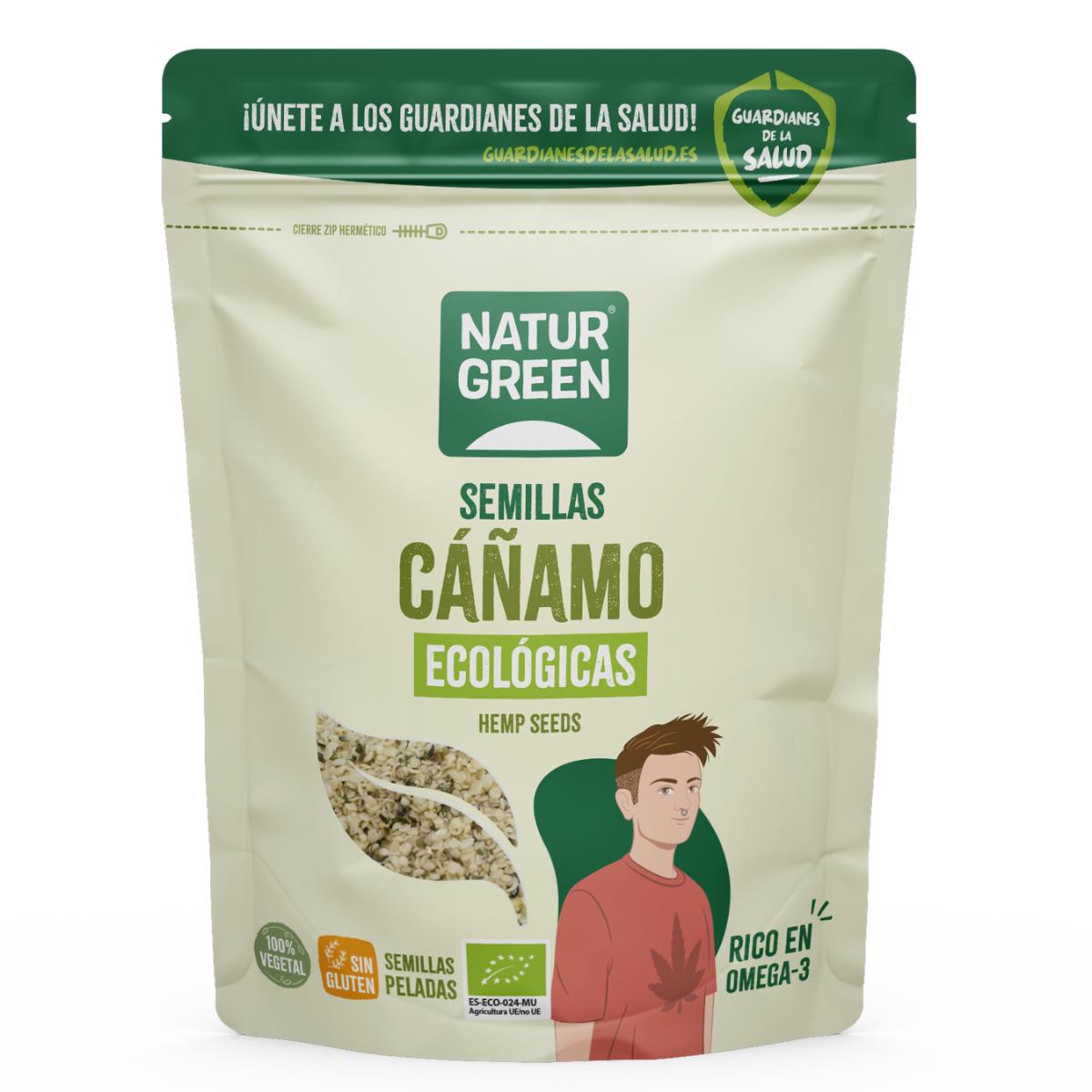 Naturgreen Geschälte Hanfsamen 400 g