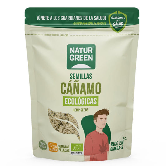 Naturgreen Geschälte Hanfsamen 400 g