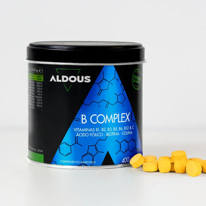Vitamina B Complesso + Vitamina C Aldous 400 compresse