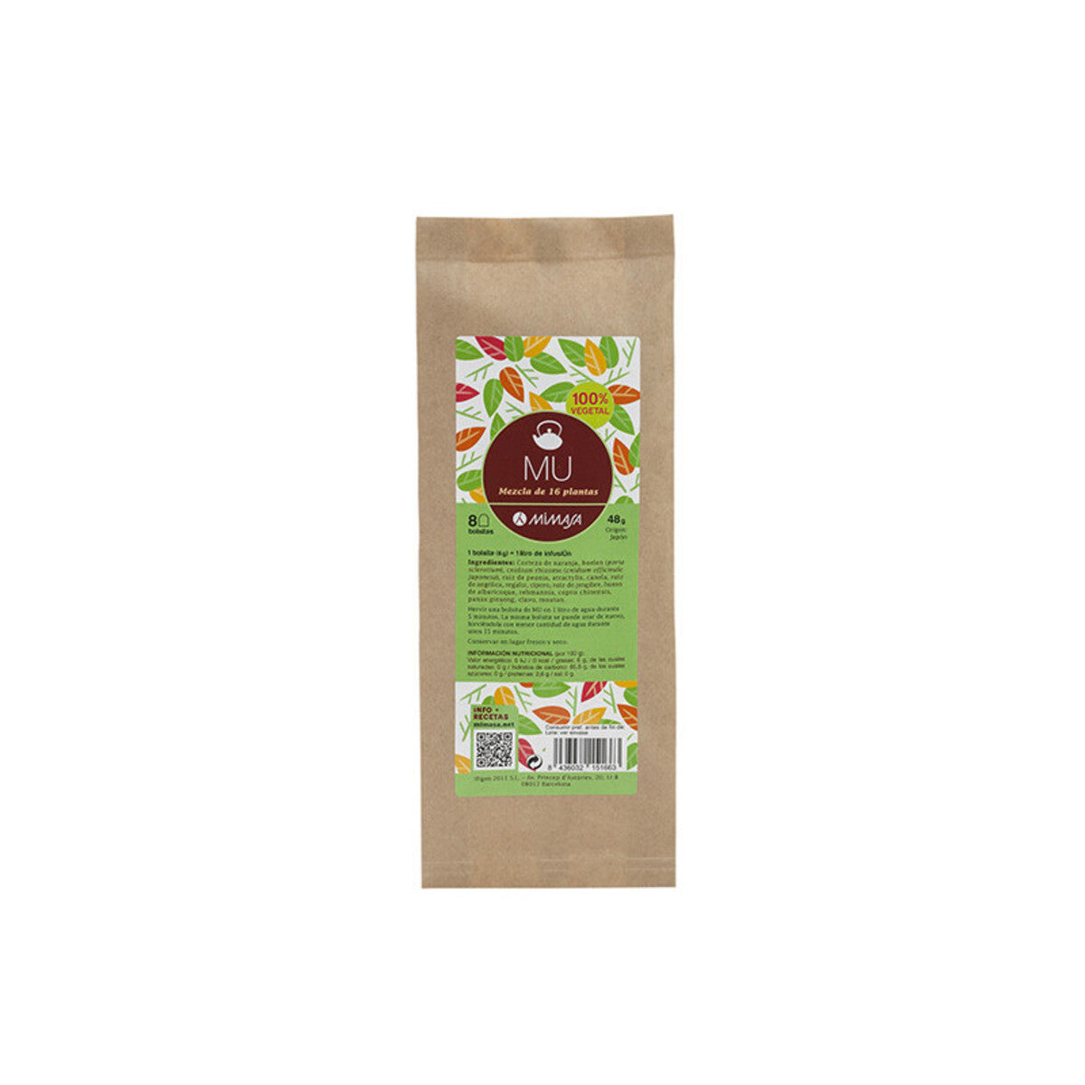 Mu MIMASA Kräutertee 8 Portionen à 6 g