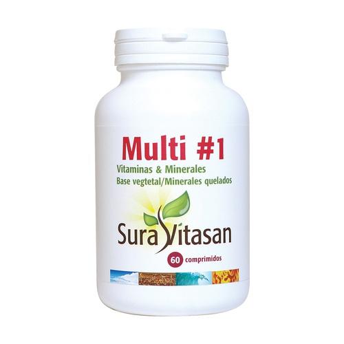 Multi #1Vitaminer & Mineraler 60 tabletter  Sura Vitasan