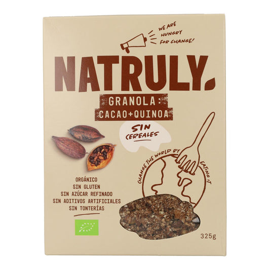 Granola z kakao i komosą ryżową Bio Natruly 325 g