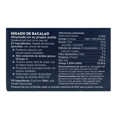 Zestaw 12x Wątróbka z dorsza w oleju Planeta Huerto 120 g