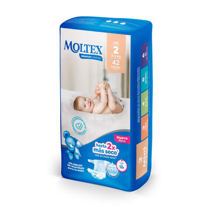 Windeln Moltex Premium Comfort T2 (3-6 kg) 42 Stück