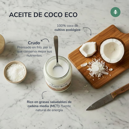 Jungfru kokosnötsolja ECO Planeta Huerto 1L