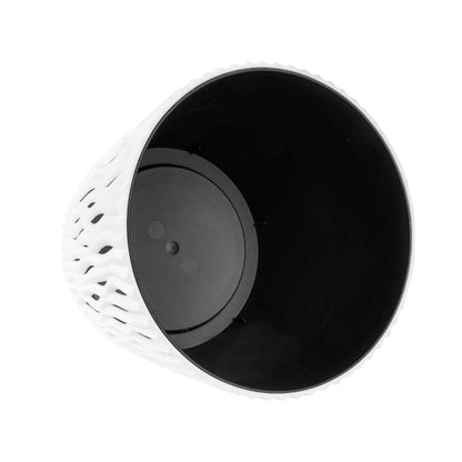 Maceta Duna con inserto blanco D 22 x 19