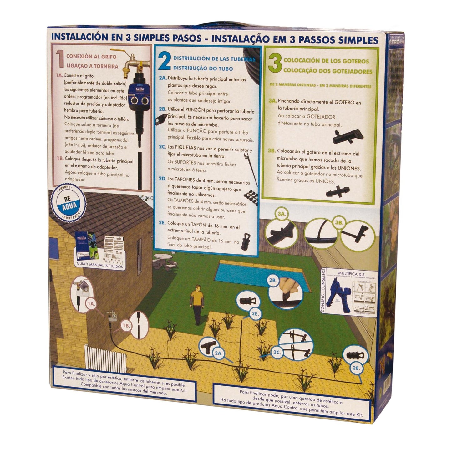 Aqua Control Irrigation Kit with Timer