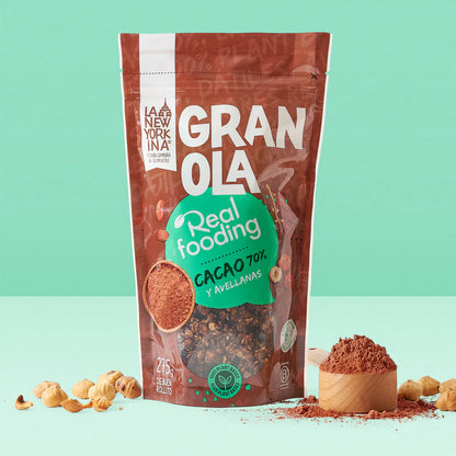 Granola Realfooding Kakao 70% La Newyorkina 275 g