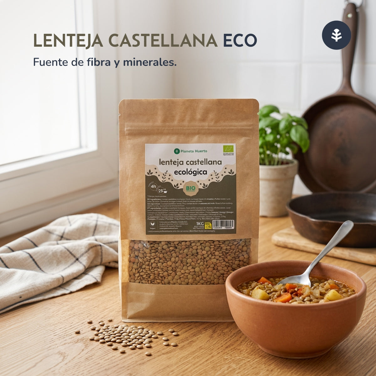 Soczewica kastylijska ECO Planeta Huerto