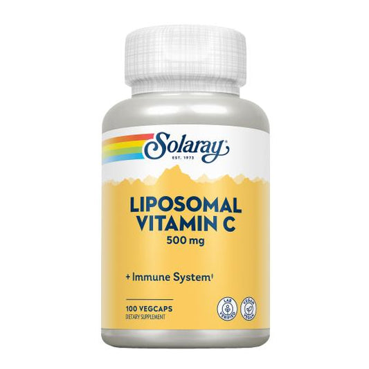 Liposomales Vitamin C 500 MG  Für Veganer geeignet SOLARAY  100 Vegcaps