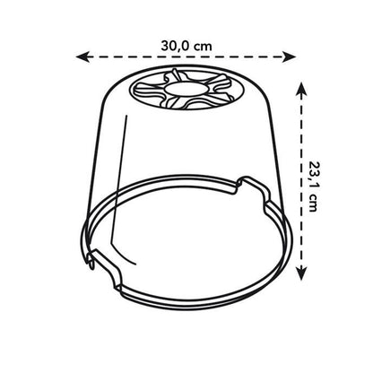 Copertura invernale per vasi Green Basics Elho 17 cm