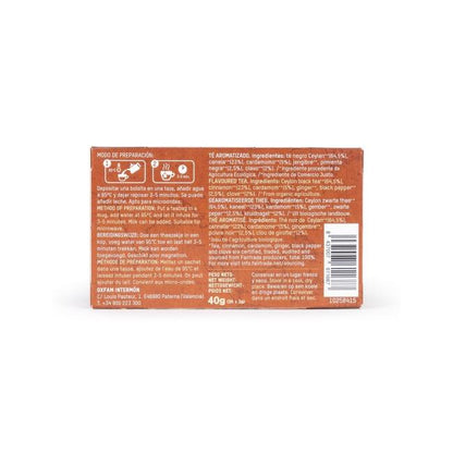 Bio-Fairtrade-Chai-Tee mit Gewürzen Tierra Madre Oxfam Intermón 40 g