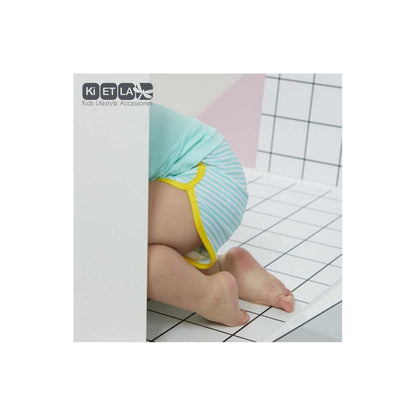 Bañador short de rayitas protector contra rayos UV 6 meses