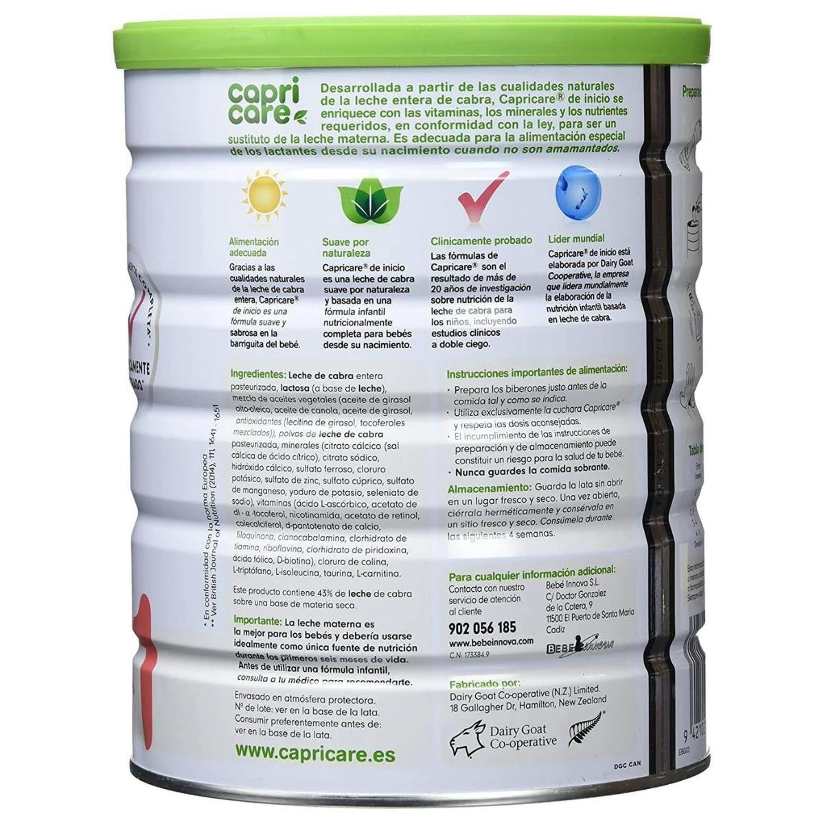 Latte di capra per neonati 1 Capricare 800 g