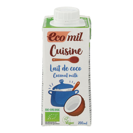Ecomil Cuisine Kokosmilch-Kulinarische Zubereitung 200 ml