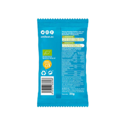 PACK 3x Snack ai mirtilli e mela ECO 25 g, Triboo
