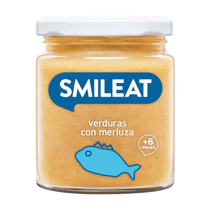 Confezione vasetti di carne e pesce BIO Smileat 4 pezzi da 230 g