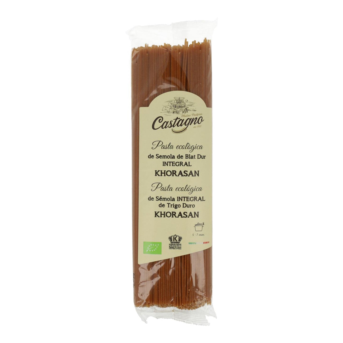 Kamut-Vollkornspaghetti ECO Castagno 500 g