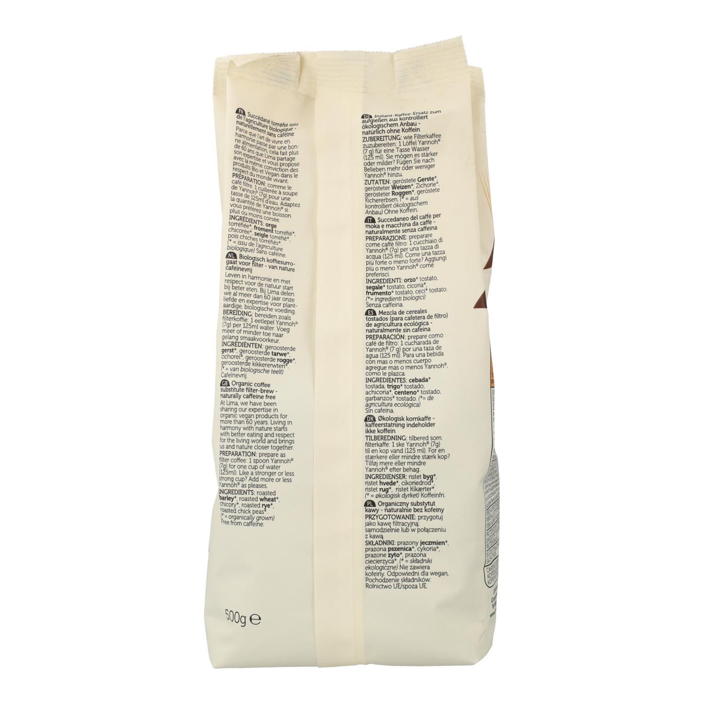 Yannoh Original 0% Koffein Limette 500g