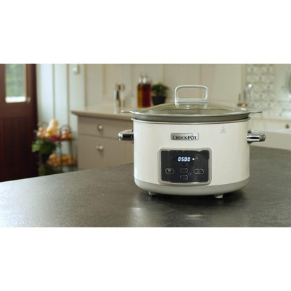 Crockpot Slow Cooker DuraCeramic Sauté 5 L CSC026X (generalüberholt)