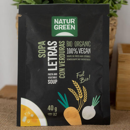 Naturgreen Bio-Gemüse-Alphabetsuppe, 40g
