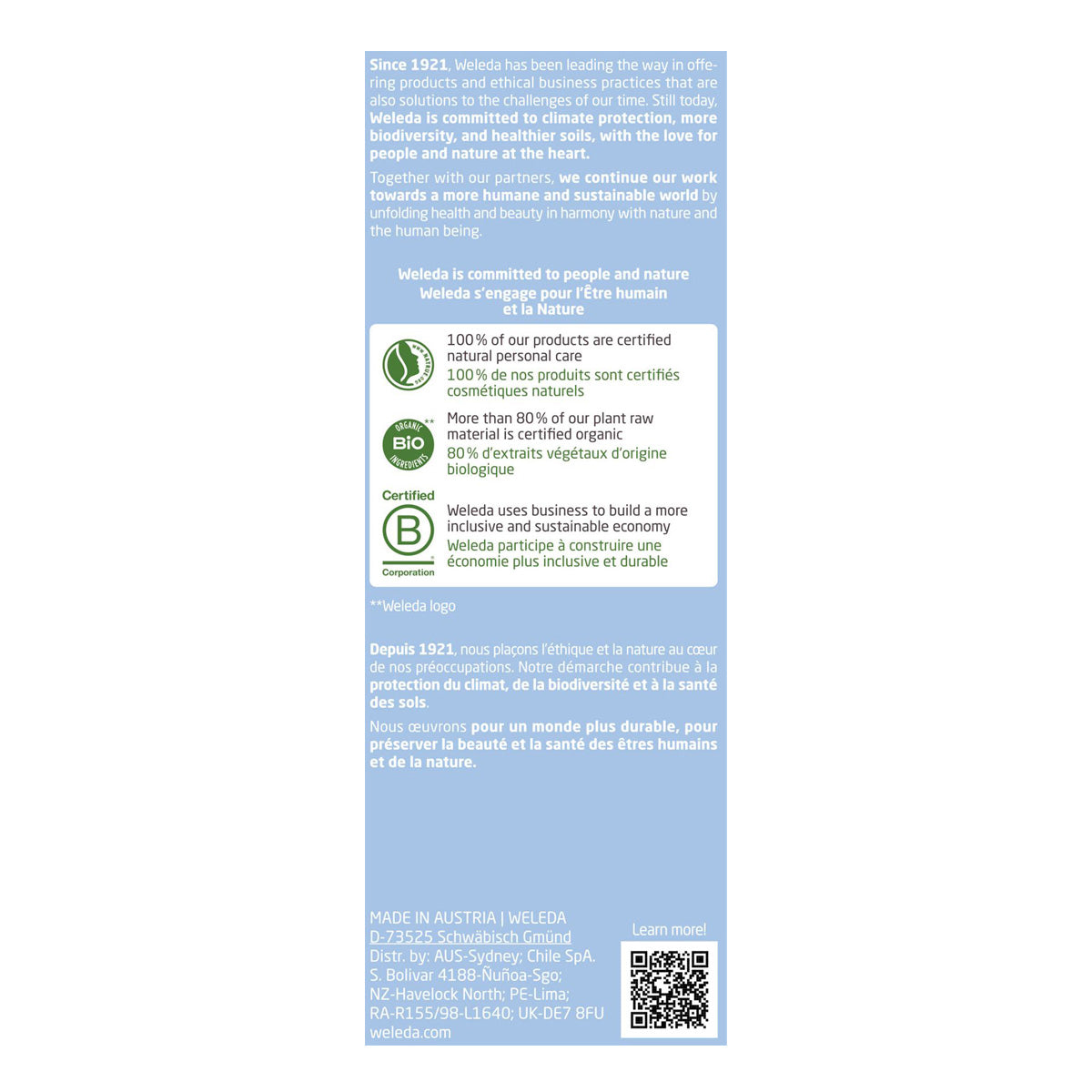 Make-up Remover Cleansing Oil, Weleda, 150 ml.