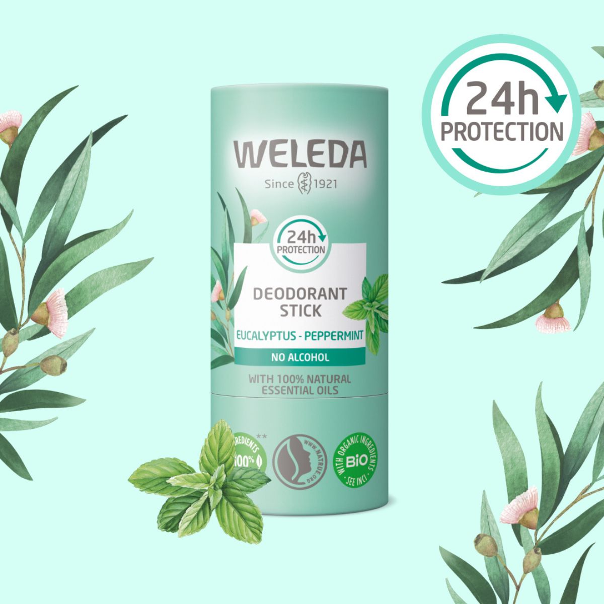 WELEDA Dezodorant w sztyfcie Eucaliptus 50 g