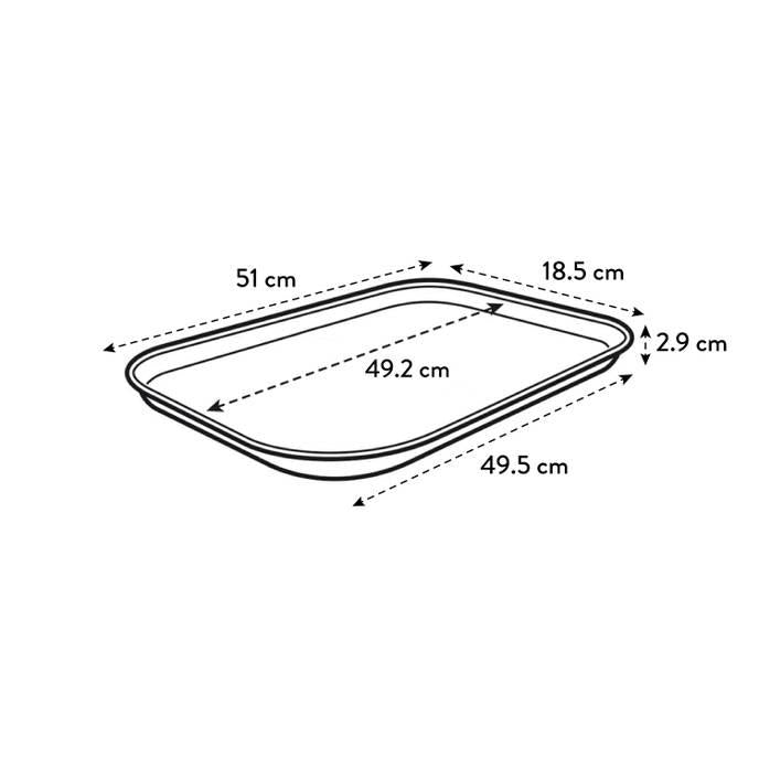 Piatto vassoio da coltivazione Green basics Elho Antracite S