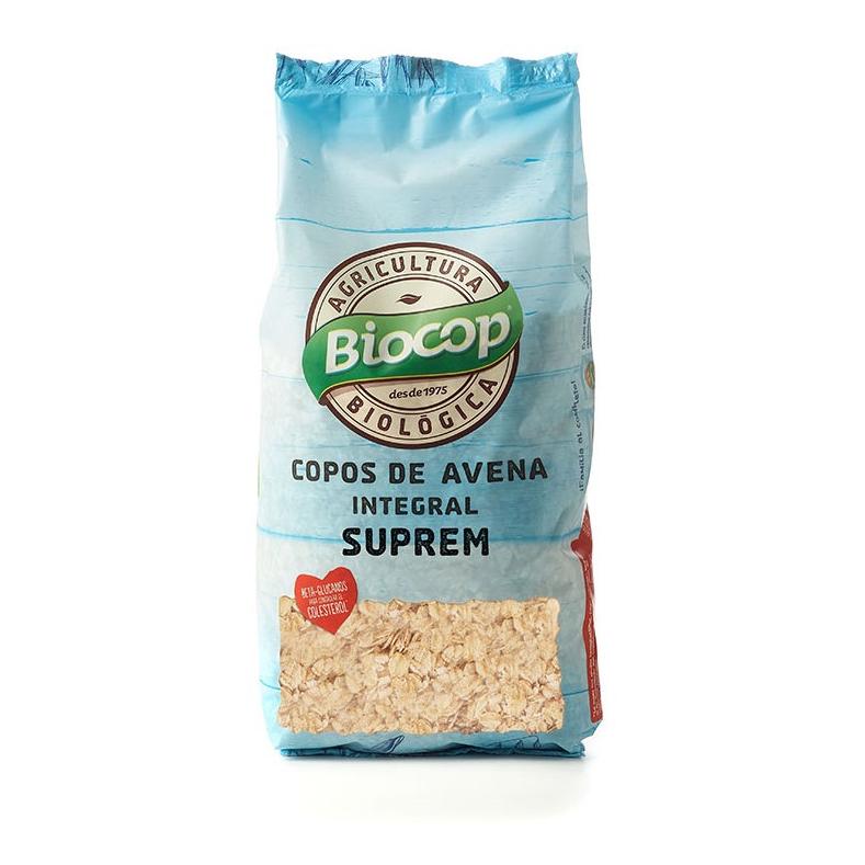 Fiocchi d'avena integrale Suprem BIO Biocop, 500 g