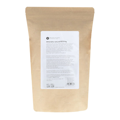 Mandorle naturali con pelle ECO Planeta Huerto 1 kg