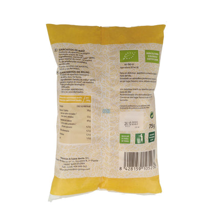 Organic Corn Snacks 75 g Natursoy