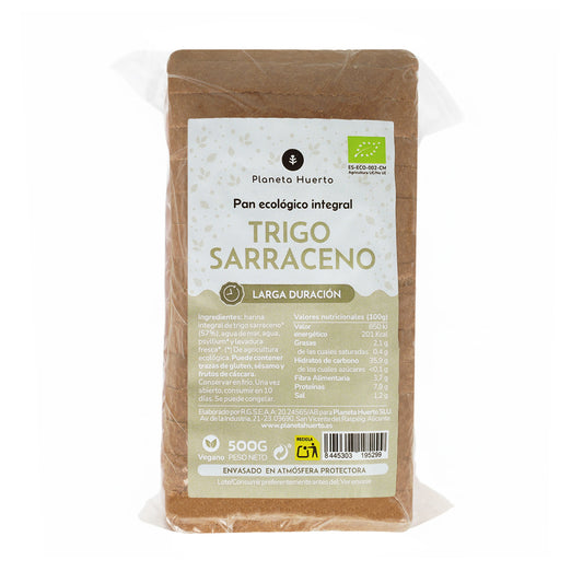 Vollkornbrot aus Buchweizen ECO Planeta Huerto 500 g