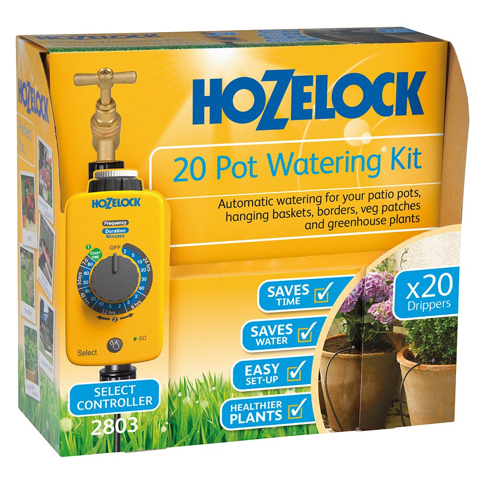 Hozelock 20-pot drip irrigation kit