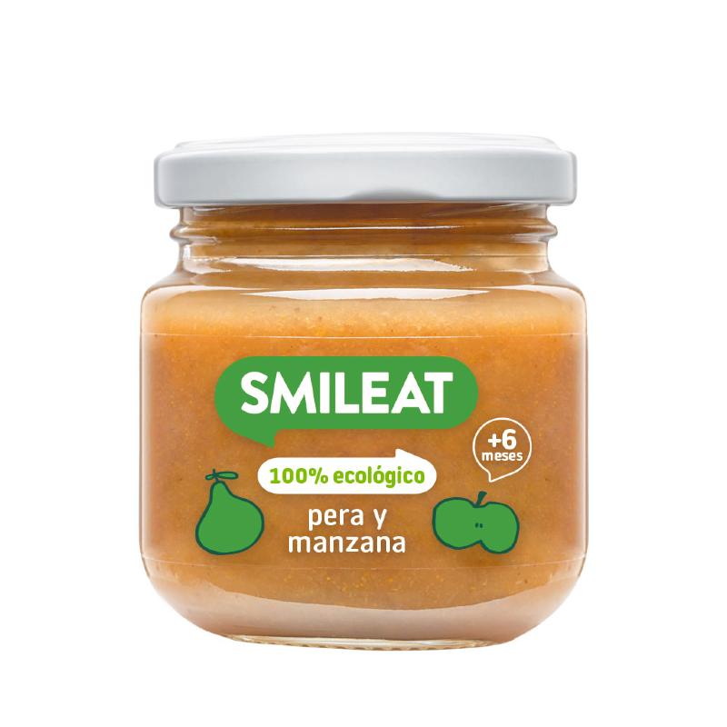 Confezione vasetti di frutta +6 mesi Smileat 5 pezzi da 130 g