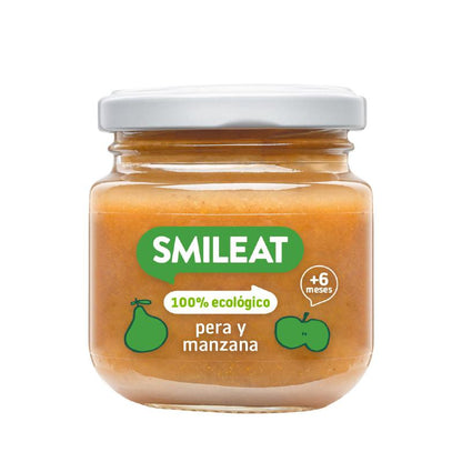 Confezione vasetti di frutta +6 mesi Smileat 5 pezzi da 130 g