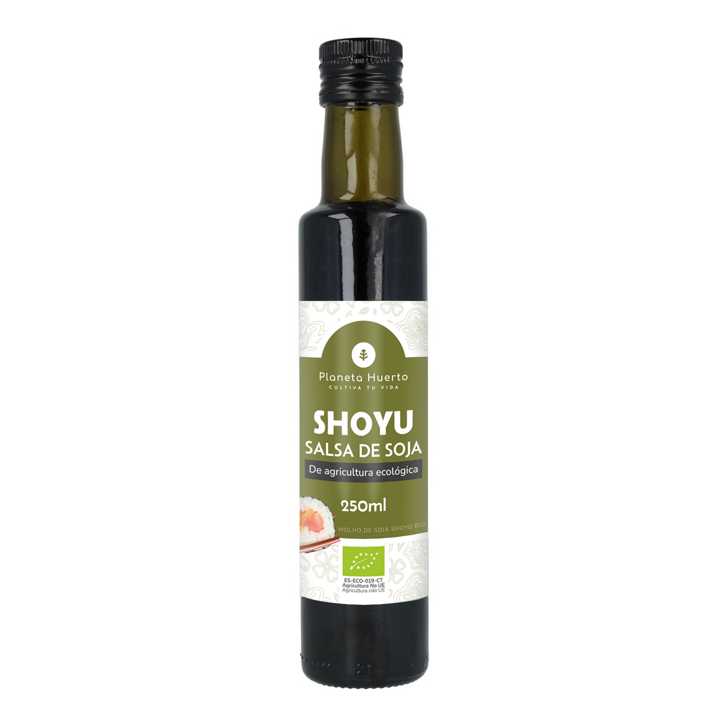 Salsa de soja Shoyu ECO Planeta Huerto 250 ml