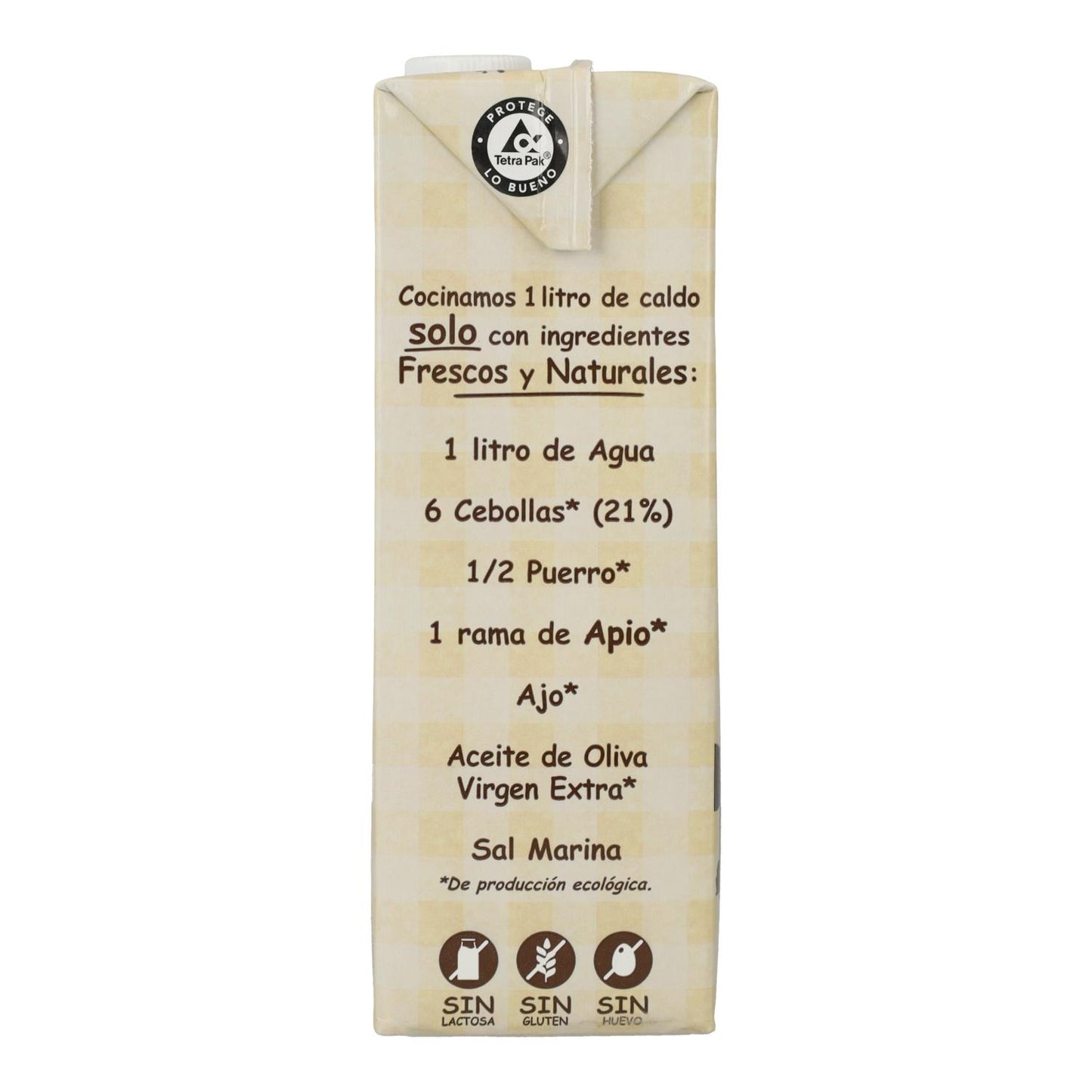 Caldo natural de cebolla ECO Aneto 1L