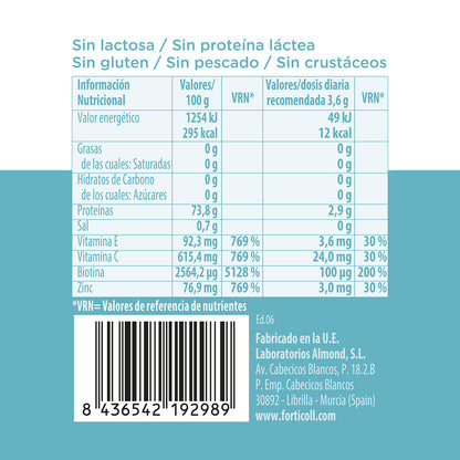 Forticoll BioActive Collagen for Skin and Hair 120 tablets