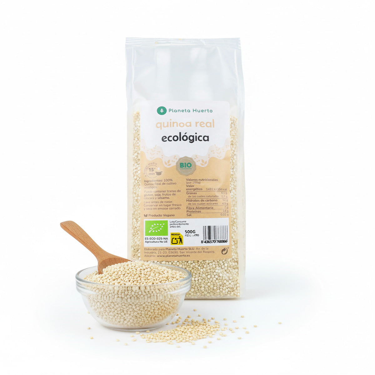 Quinoa Real ECO Planeta Huerto 500 g