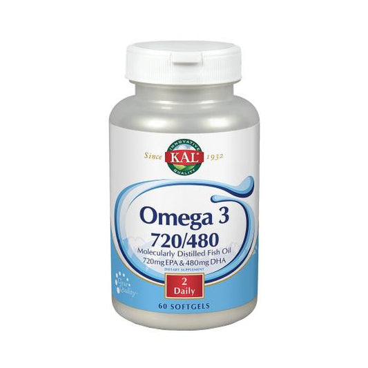 Omega 3 720/480 Kal, 60 capsules