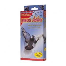 Fågelskyddspinnar i rostfritt stål 100 mm Digebis 5 m