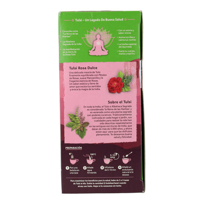 Tulsi Sweet Rose Bio Inde 25 sachets
